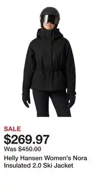 Sport Chek Helly Hansen Women's Nora Insulated 2.0 Ski Jacket offer