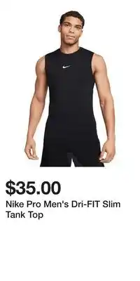 Sport Chek Nike Pro Men's Dri-FIT Slim Tank Top offer