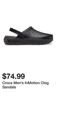 Sport Chek Crocs Men's InMotion Clog Sandals offer