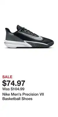 Sport Chek Nike Men's Precision VII Basketball Shoes offer