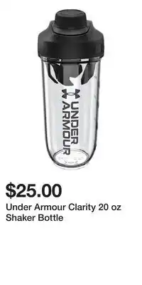 Sport Chek Under Armour Clarity 20 oz Shaker Bottle offer