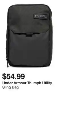 Sport Chek Under Armour Triumph Utility Sling Bag offer