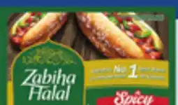 Walmart Saucisses de Francfort de poulet Spicy Supreme de Zabiha Halal offer