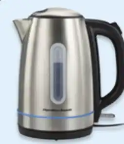 Walmart Bouilloire à DEL 1,7 l en acier inoxydable offer