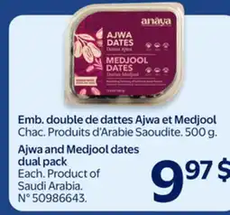 Walmart Emb. double de dattes Ajwa et Medjool offer