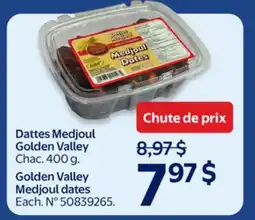 Walmart Dattes Medjoul Golden Valley offer