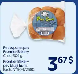 Walmart Petits pains pav Frontier Bakery offer