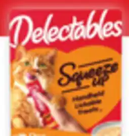 Walmart Delectables Squeeze Up cat treats variety pack offer