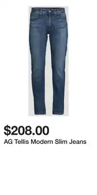 Holt Renfrew AG Tellis Modern Slim Jeans offer
