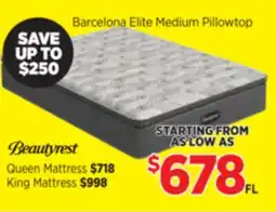 Surplus Furniture Barcelona Elite Medium Pillowtop Mattress offer