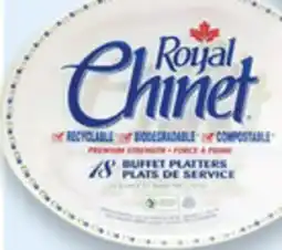 Walmart Royal Chinet platters offer