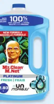 Walmart Mr. Clean Platinum all-purpose cleaner offer