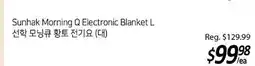 Galleria Supermarket Sunhak Morning Q Electronic Blanket L offer