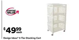 Michaels Design Ideas 3-Tier Stacking Cart offer