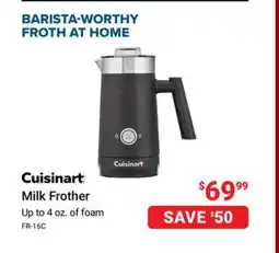 Visions Electronics Cuisinart Milk Frother offer