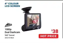 Visions Electronics 1080p Dual Dashcam offer
