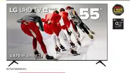Visions Electronics LG 55 UA70 4K Smart TV offer