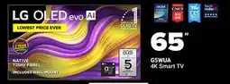 Visions Electronics LG 65 NATIVE 120Hz PANEL G5WUA 4K Smart TV offer