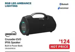 Visions Electronics SOUNDSTAGE Crusader-EVO IPX6 Speaker offer