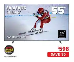 Visions Electronics SAMSUNG QLED 55 Q6F 4K Smart TV offer