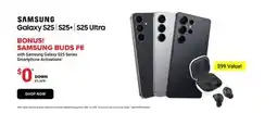 Visions Electronics BONUS!SAMSUNG BUDS FE with Samsung Galaxy S25 Series Smartphone Activations offer