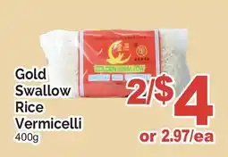 T&T Supermarket GOLD SWALLOW RICE VERMICELLI offer