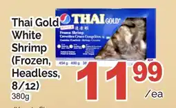 T&T Supermarket THAI GOLD WHITE SHRIMP offer