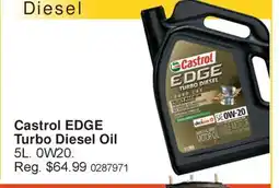 PartSource Castrol EDGE Turbo Diesel Oil offer