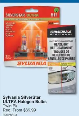 PartSource Sylvania SilverStar ULTRA Halogen Bulbs offer