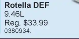 PartSource Rotella DEF offer