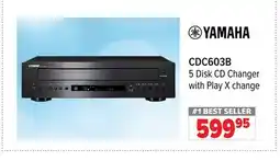 2001 Audio Video CDC603B YAMAHA 5 Disk CD Changer with Play X change offer