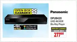 2001 Audio Video DPUB420 UHD 4K/HDR Blu-Ray Player offer