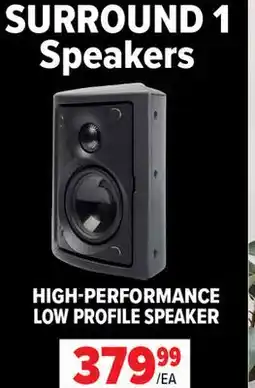 2001 Audio Video HIGH-PERFORMANCE LOW PROFILE SPEAKER offer
