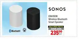 2001 Audio Video ERA100B SONOS Wireless Bluetooth Smart Speaker offer