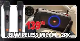 2001 Audio Video CLUB120 PARTY JBL WIRELESS MICAM offer