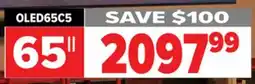 2001 Audio Video OLED65C5- 65 OLED 4K Smart TV 2025 offer