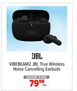 2001 Audio Video VIBEBEAM2 JBL True Wireless Noise Cancelling Earbuds offer