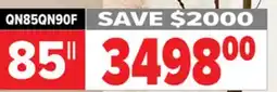 2001 Audio Video QN85QN90F SAMSUNG 85 Neo QLED 4K Vision AI Smart TV offer