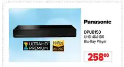 2001 Audio Video DPUB150 - Panasonic UHD 4K/HDR Blu-Ray Player offer