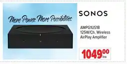 2001 Audio Video AMPG1US1B 125W/Ch. Wireless AirPlay Amplifier offer