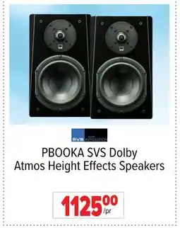 2001 Audio Video PBOOKA SVS Dolby Atmos Height Effects Speakers offer