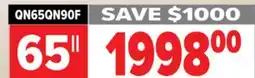 2001 Audio Video QN65QN90F - 65 SAMSUNG Neo QLED 4K Vision AI Smart TV offer