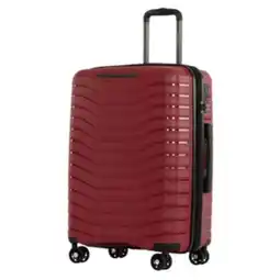 Staples Air Canada Jasper 24 Hardside Check-in Spinner Luggage - Red offer