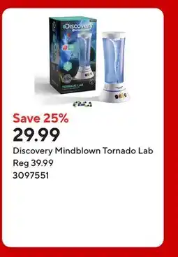 Staples Discovery Mindblown Tornado Lab offer