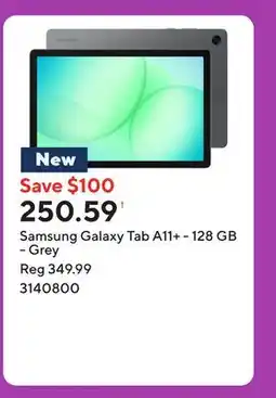 Staples Samsung Galaxy Tab A11+ - 128 GB - Grey offer