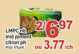 T&T Supermarket LMPC NLL INST PIMENT CITRON PH, 60g/ 65gx6 offer