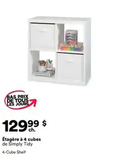 Michaels Étagère à 4 cubes de Simply Tidy offer