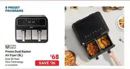 Visions Electronics Dual 3D Heat Flow Technology Dual Basket Air Fryer (8L) offer