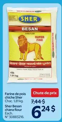 Walmart Sher Besan chana flour offer