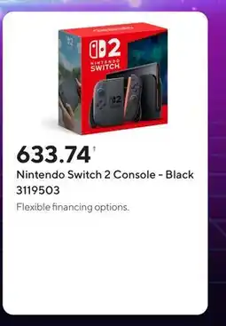 Staples Nintendo Switch 2 Console - Black offer